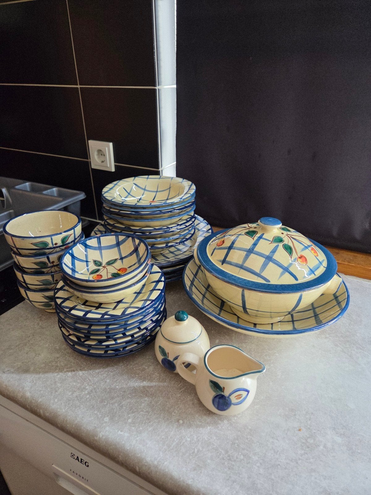 Borden enz, Ophalen, Porselein, Overige stijlen, Bord(en)