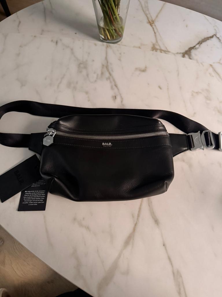 Balr waistpack heuptas leer, Ophalen of Verzenden, Nieuw, Zwart, Leer