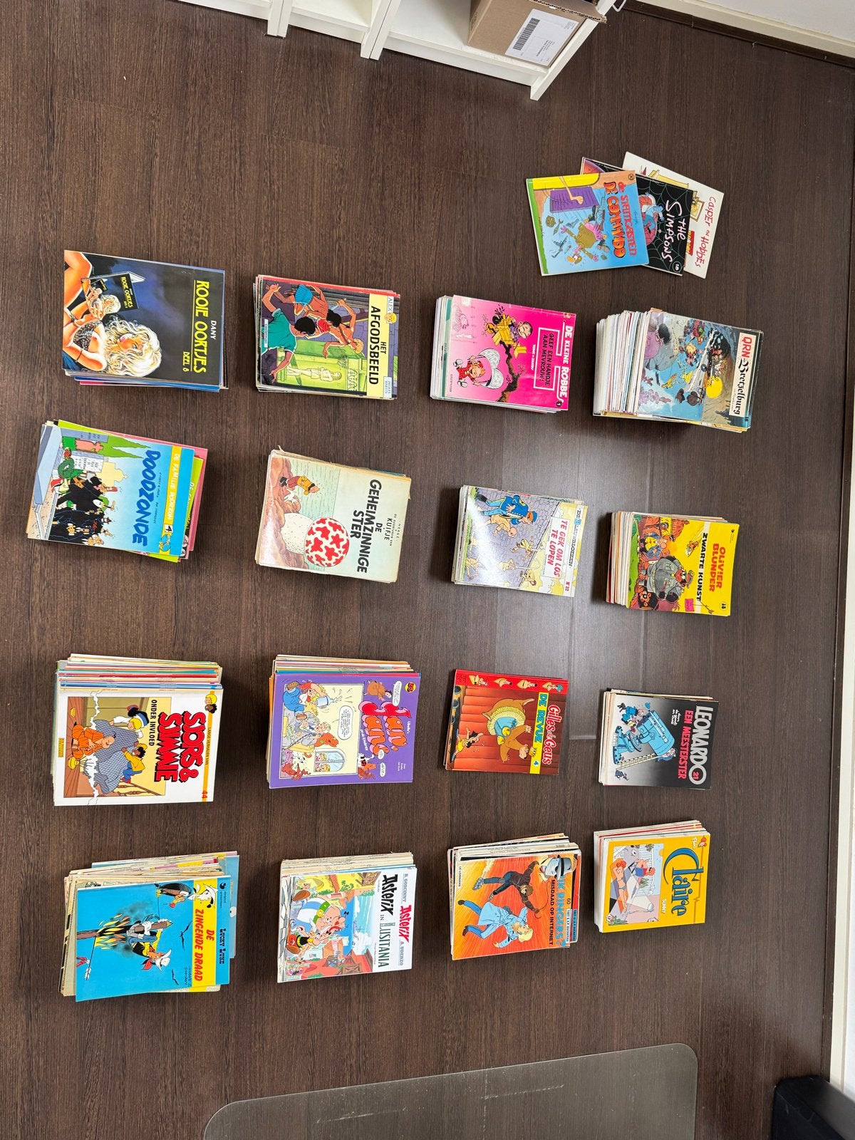 Grote collectie stripboeken: Kuifje, Lucky Luke, Robbedoes, Meerdere stripboeken, Ophalen, Gelezen