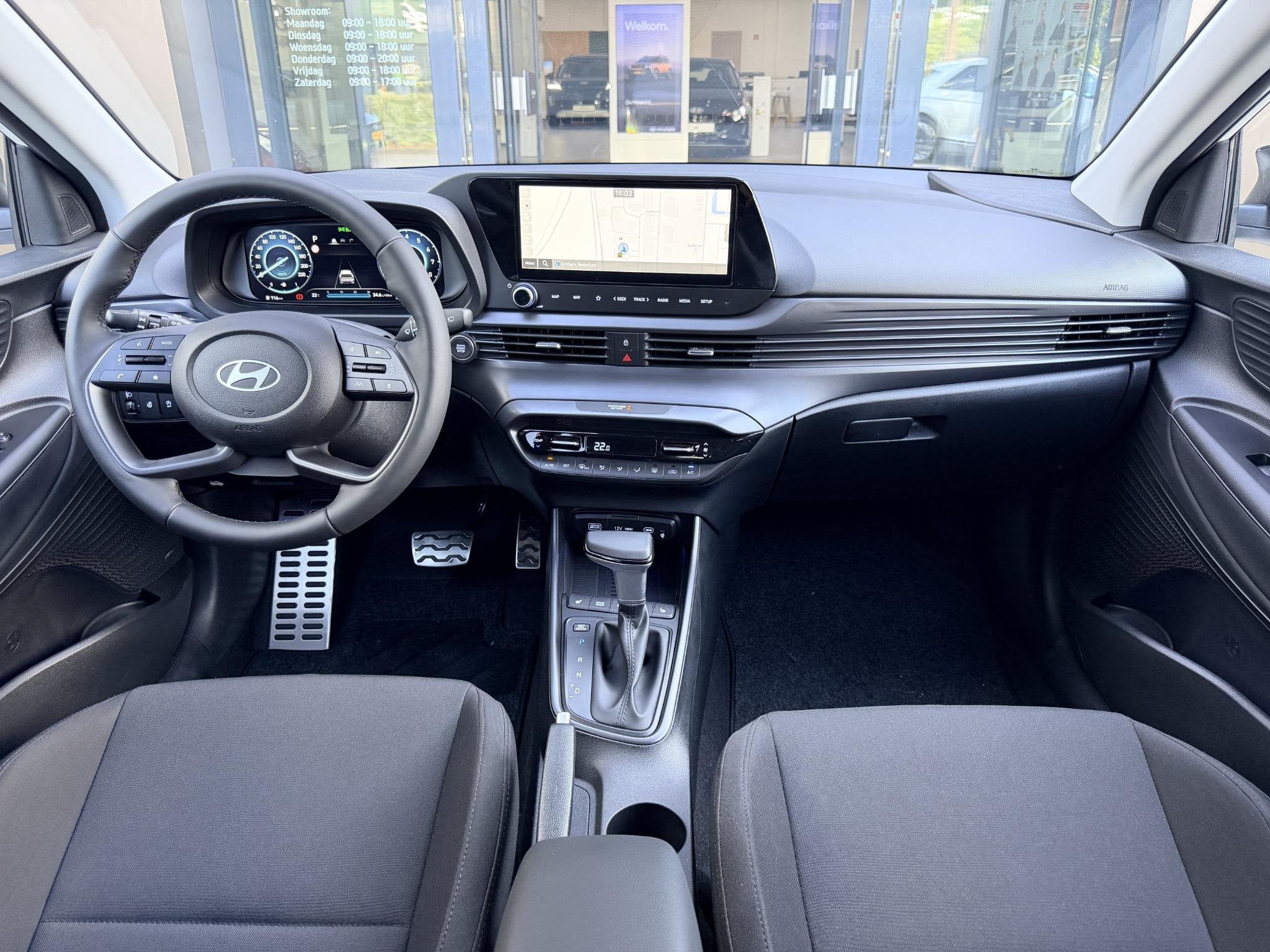 Hyundai Bayon 1.0 T-GDI Premium Automaat / Automaat / LED Ve, Auto's, Euro 6, Origineel Nederlands, 19 km/l, Hybride Elektrisch/Benzine