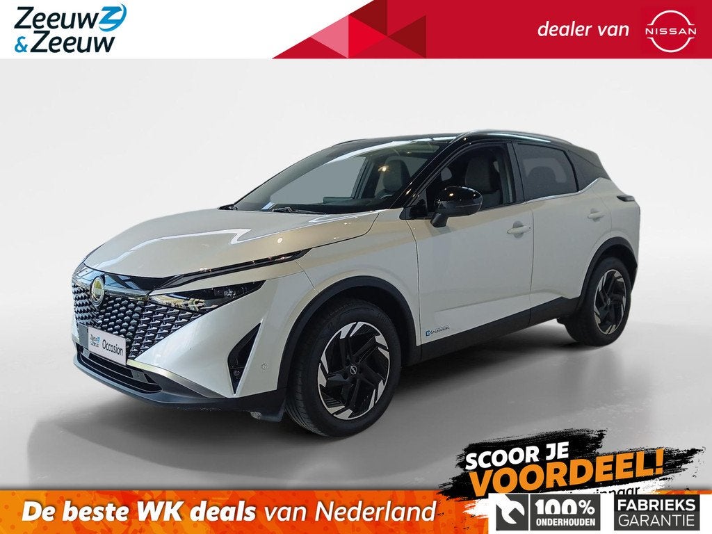Nissan Qashqai 1.5 e-Power N-Connecta | Navigatie | 360grd c, Auto's, Nissan, Bedrijf, Te koop, Qashqai, 360° camera, ABS, Adaptieve lichten