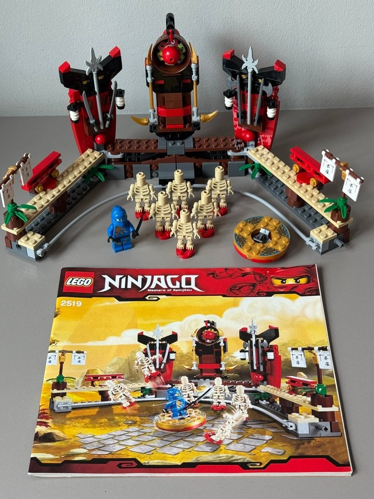 Lego - 2519 - Ninjago - Skeleton Bowling, Lego, Ophalen of Verzenden, Compleet, Zo goed als nieuw