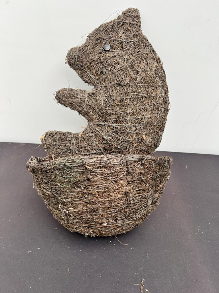 Te Koop Bloembak Beren Bloembak Ruif, 25 tot 40 cm, Overige materialen, Ophalen of Verzenden, Zo goed als nieuw