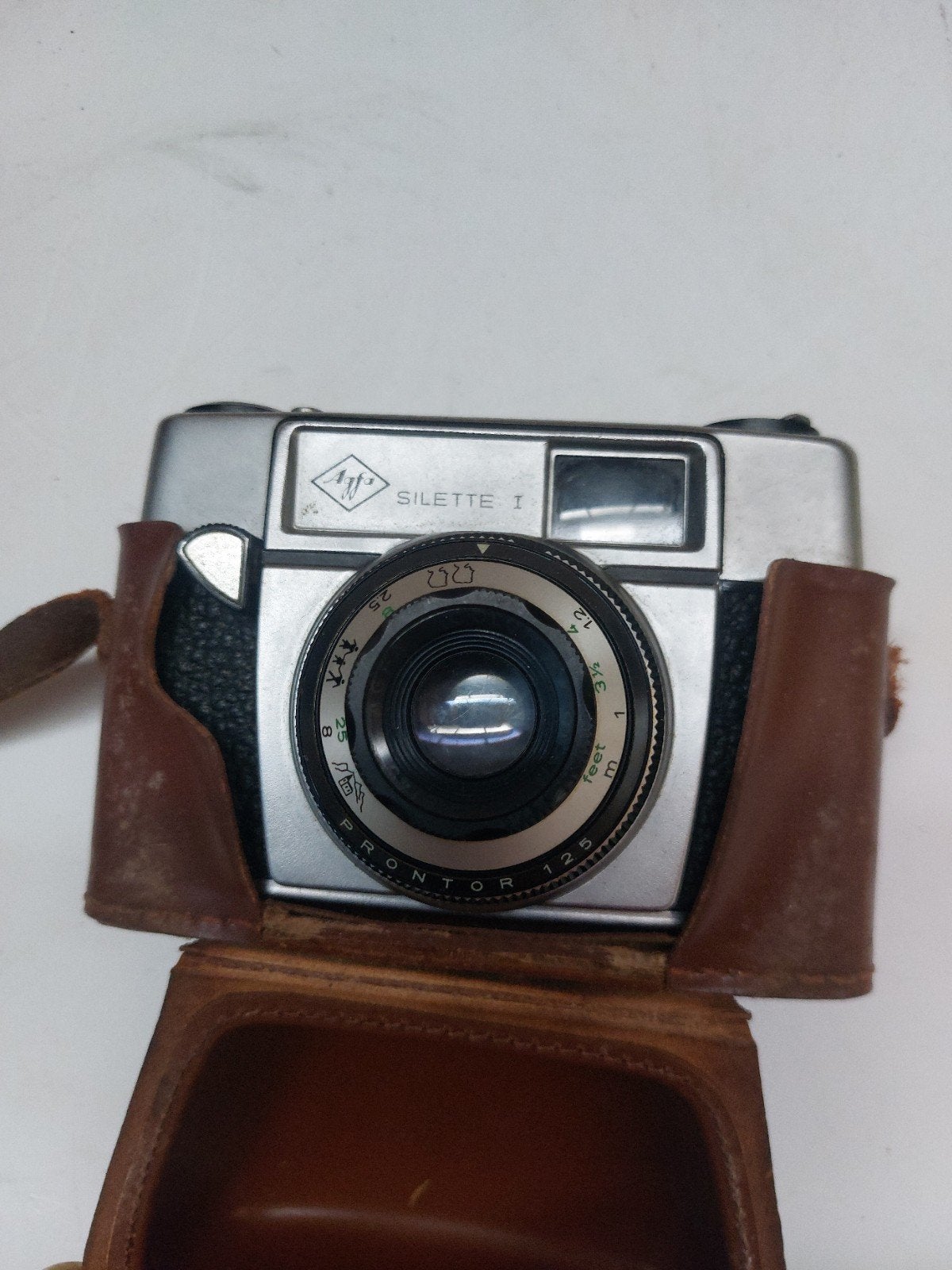 Vintage Agfa Silette I camera - jaren '60, Color Agnar 45mm, Ophalen of Verzenden