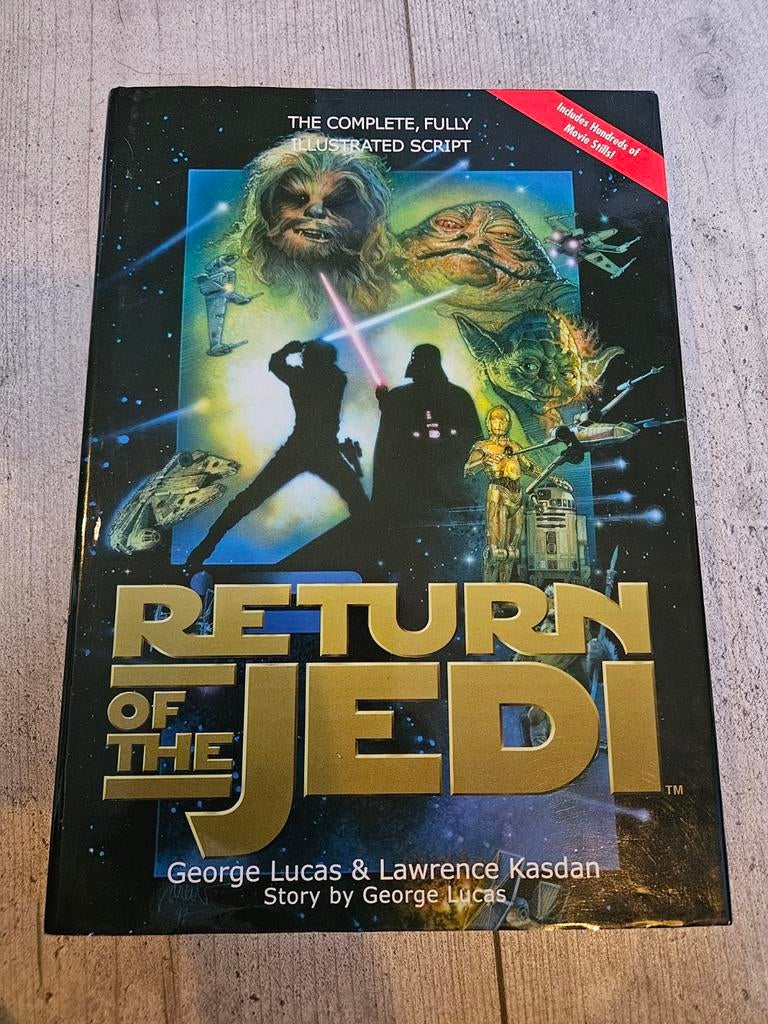 Star Wars: Return of the Jedi - Geïllustreerd Script, Verzamelen, Star Wars, Zo goed als nieuw, Ophalen of Verzenden