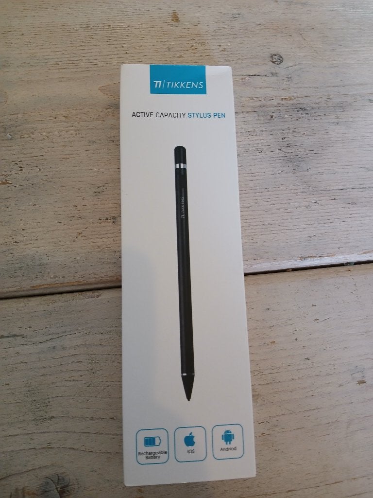 Tikkens Active capacity stylus pen, Computers en Software, Ophalen of Verzenden, Zo goed als nieuw, Draadloos