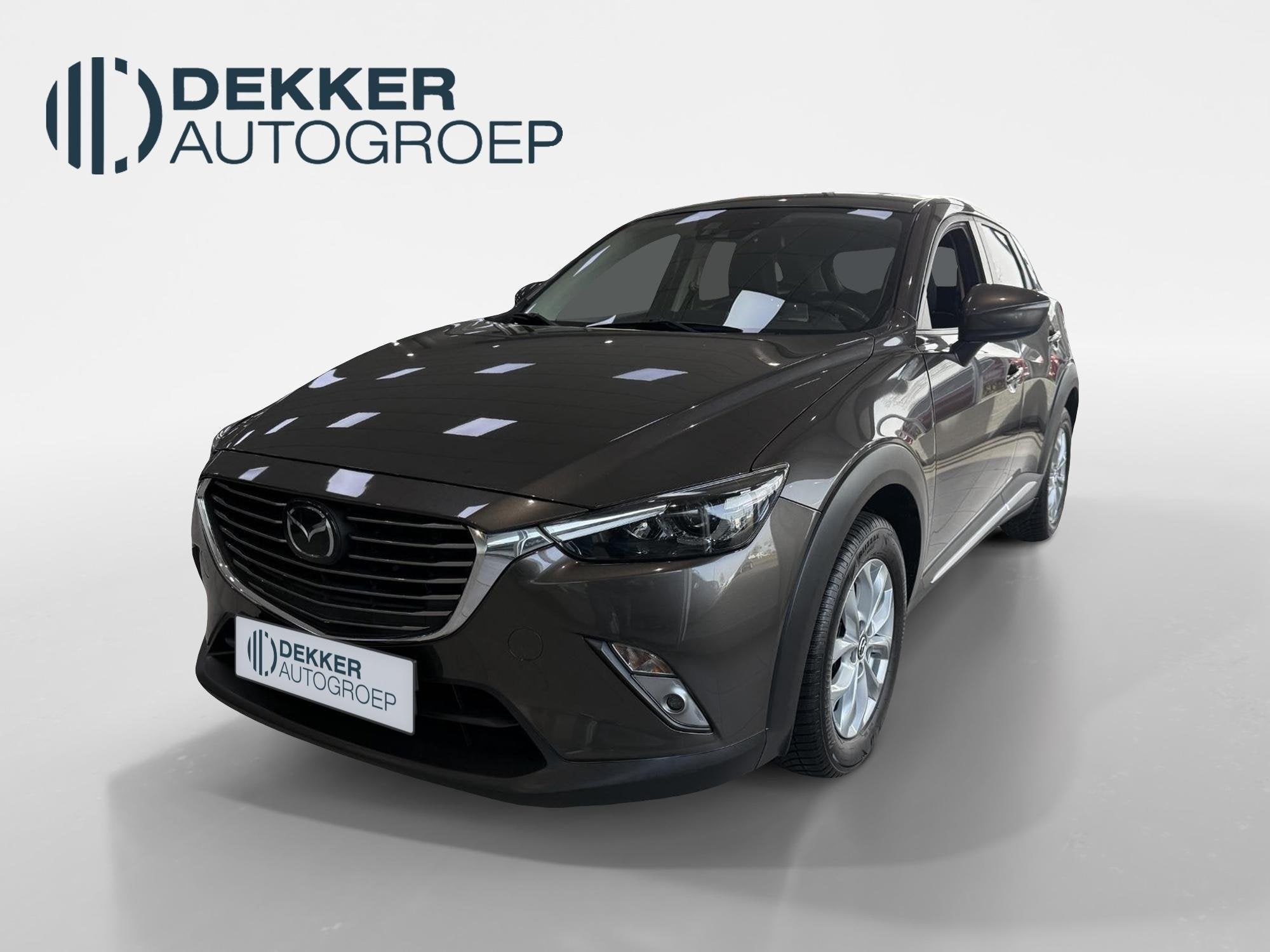 Mazda CX-3 2.0 SkyActiv-G 120 GT-M Automaat Half Leer, Auto's, 1998 cc, 4 cilinders, Bruin, SUV of Terreinwagen