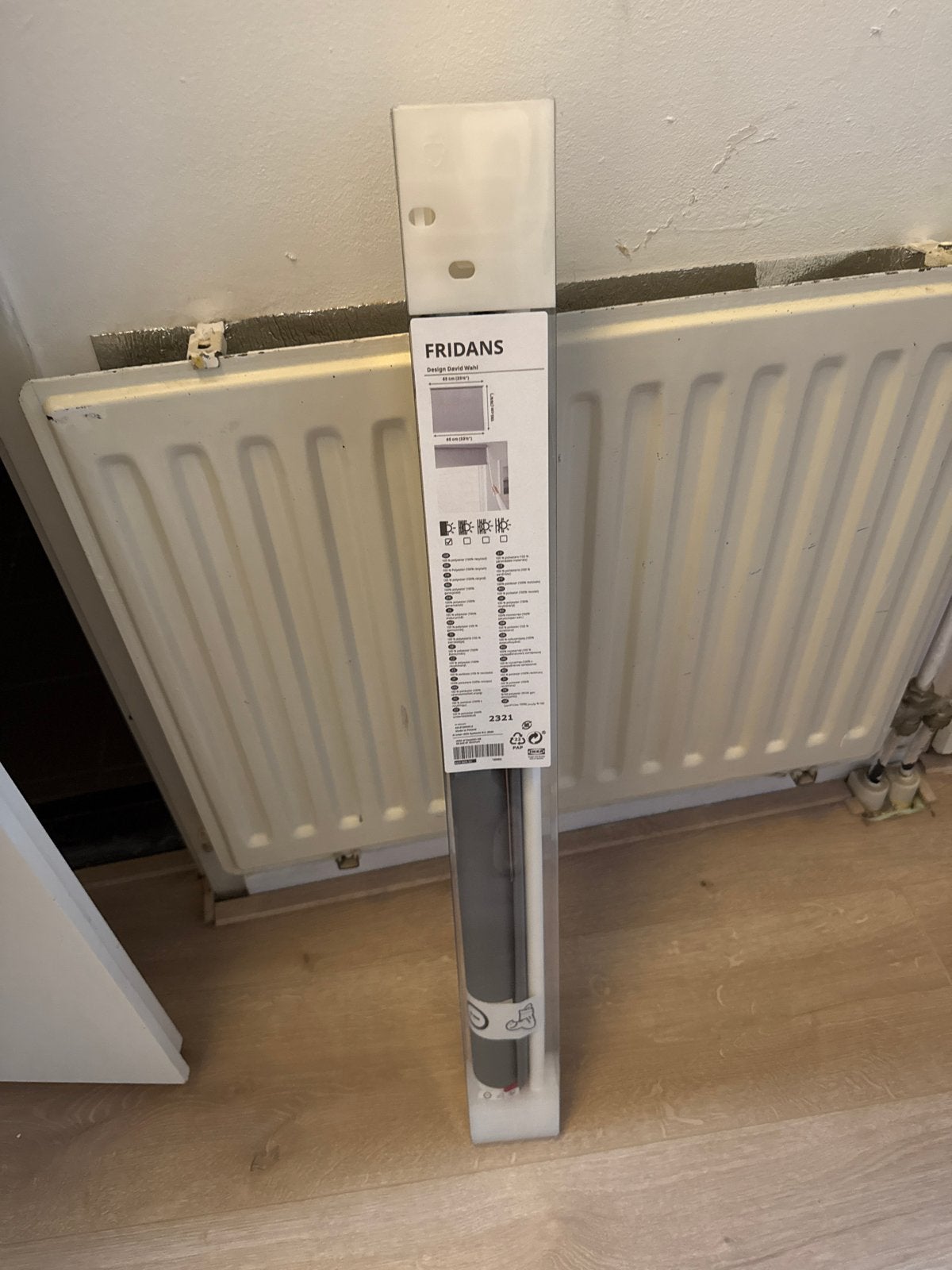 IKEA FRIDANS rolgordijn 60 cm ongebruikt, Ophalen, Verduisterend, Nieuw, Rolgordijn