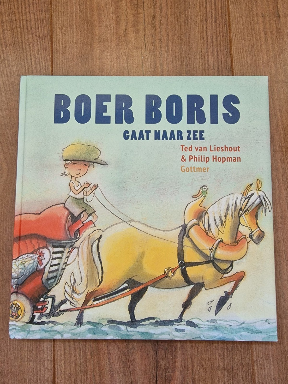 Ted van Lieshout - Boer Boris gaat naar zee, 3 tot 4 jaar, Ophalen of Verzenden, Zo goed als nieuw, Ted van Lieshout