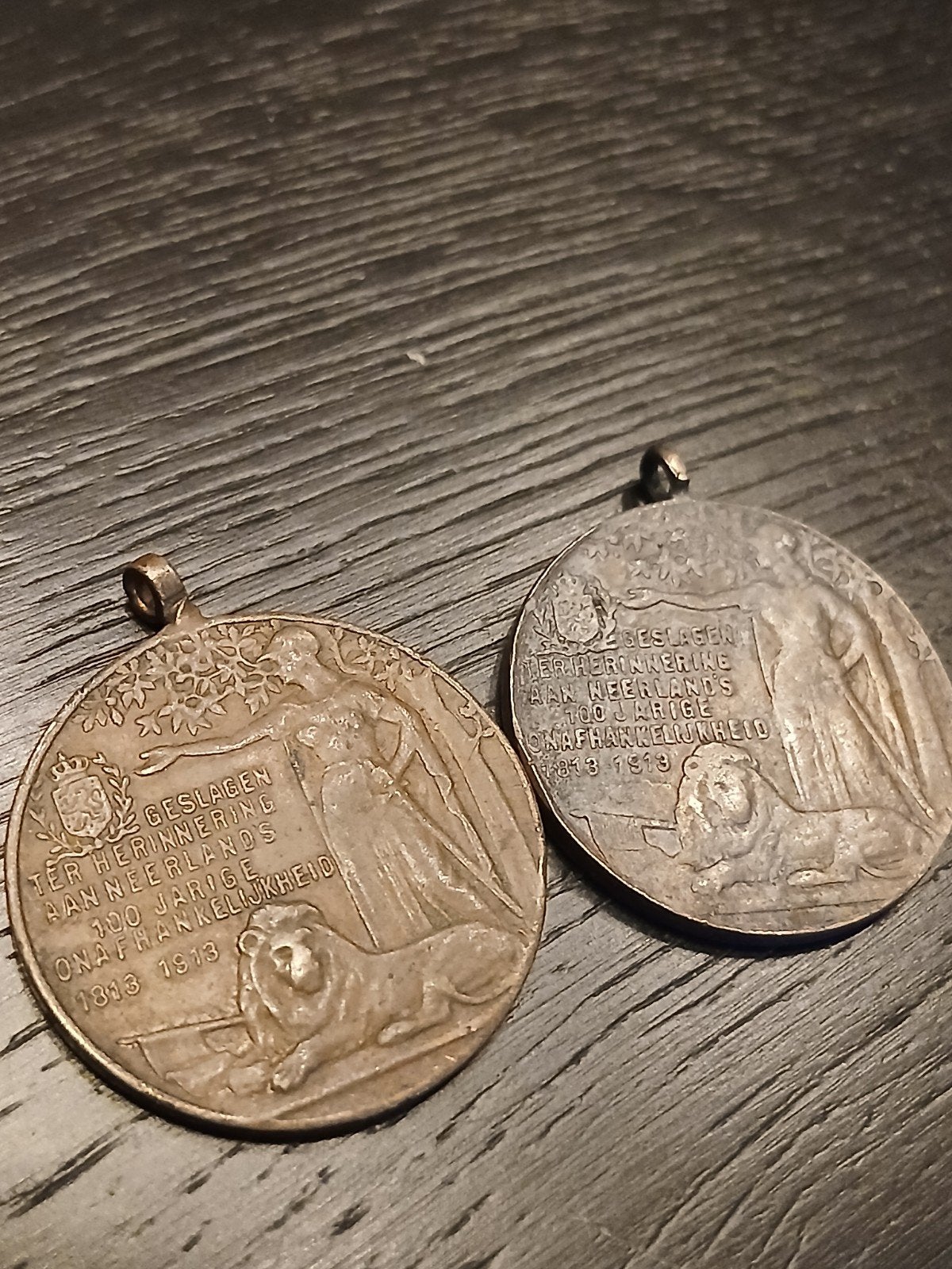 Historische Herdenkingspenningen 1813-1913, Ophalen of Verzenden, Overige materialen, Nederland