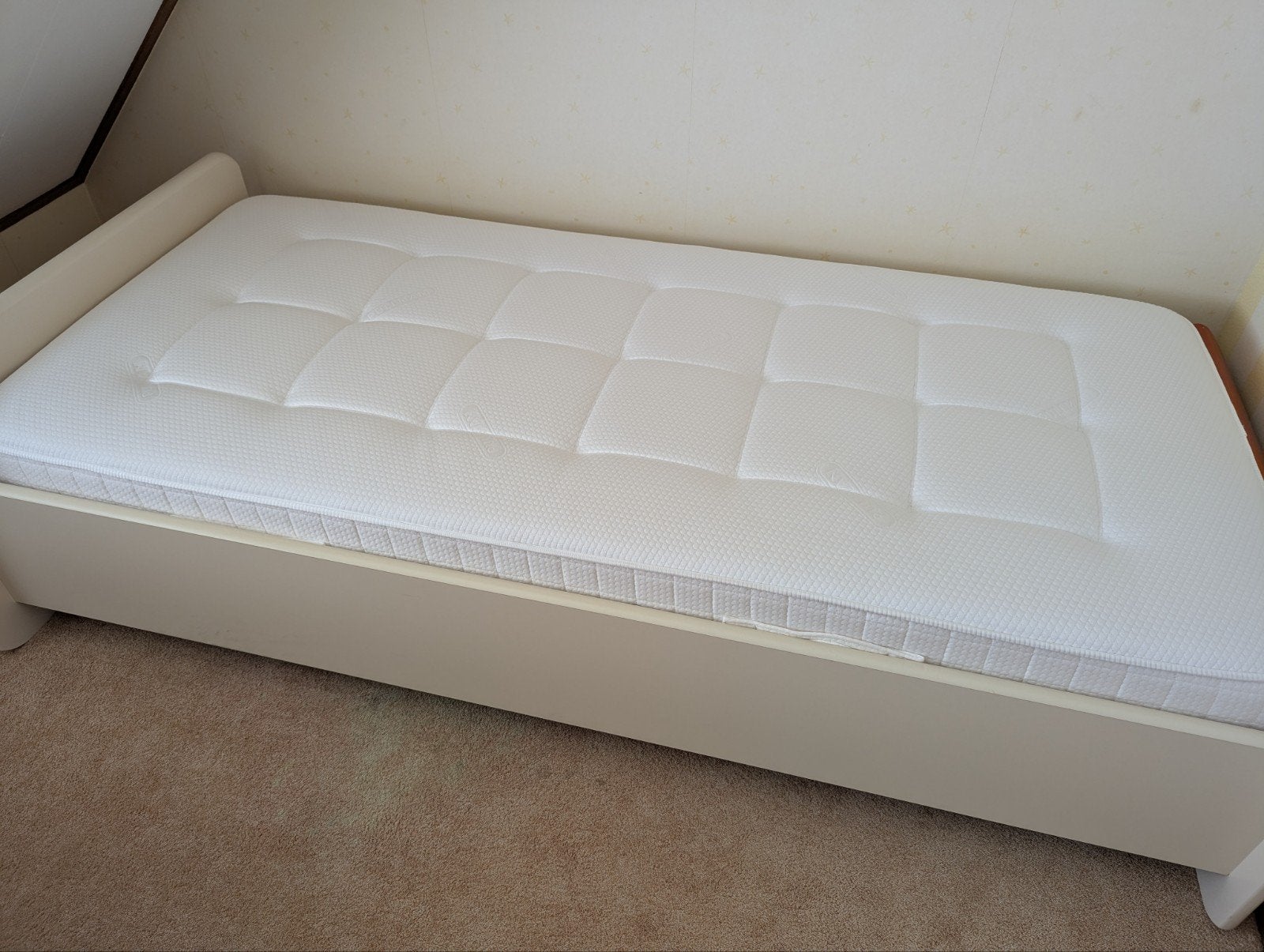 Pullman Silverline Premier Firm 90x200 cm matras, Ophalen, 90 cm, Eenpersoons, Wit