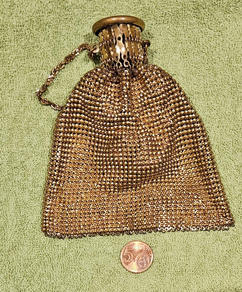 Antieke maliënkolder portemonnee, Ophalen, Dames, Onbekend