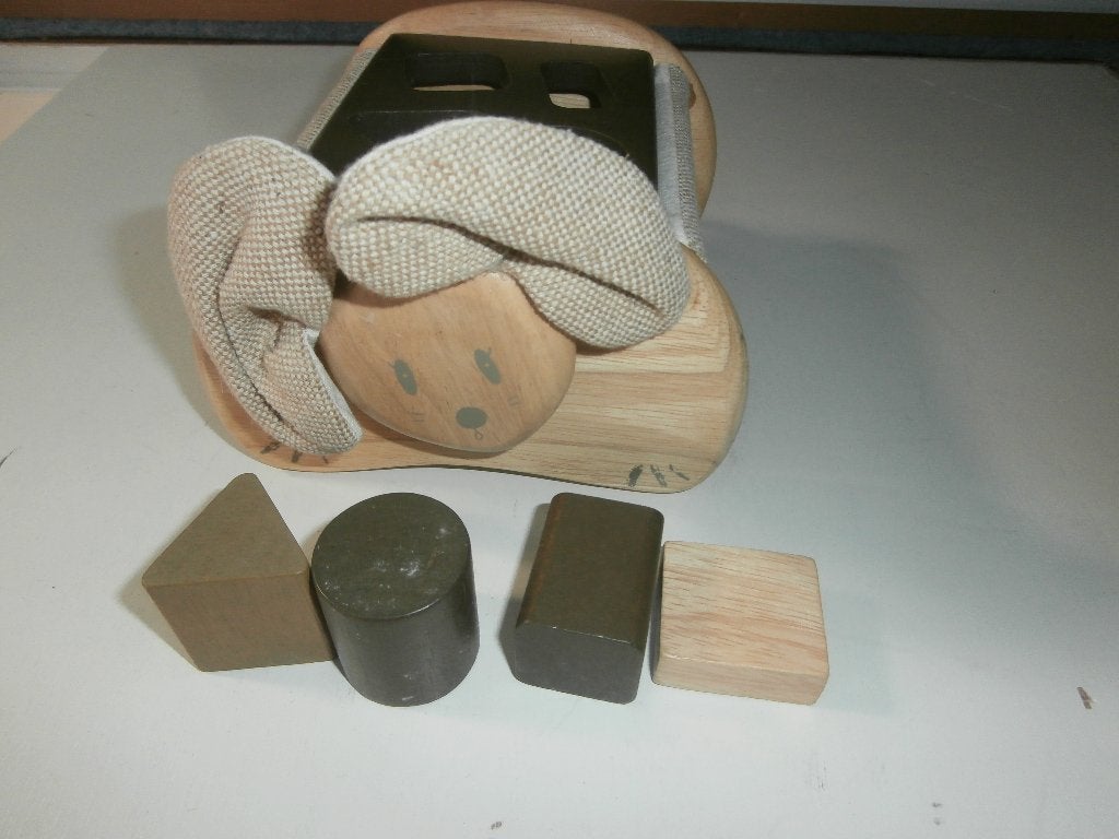 vormenpuzzel hout babyspeelgoed puzzel Tiamo Collection baby, Kinderen en Baby's, Ophalen of Verzenden, Zo goed als nieuw, Overige typen