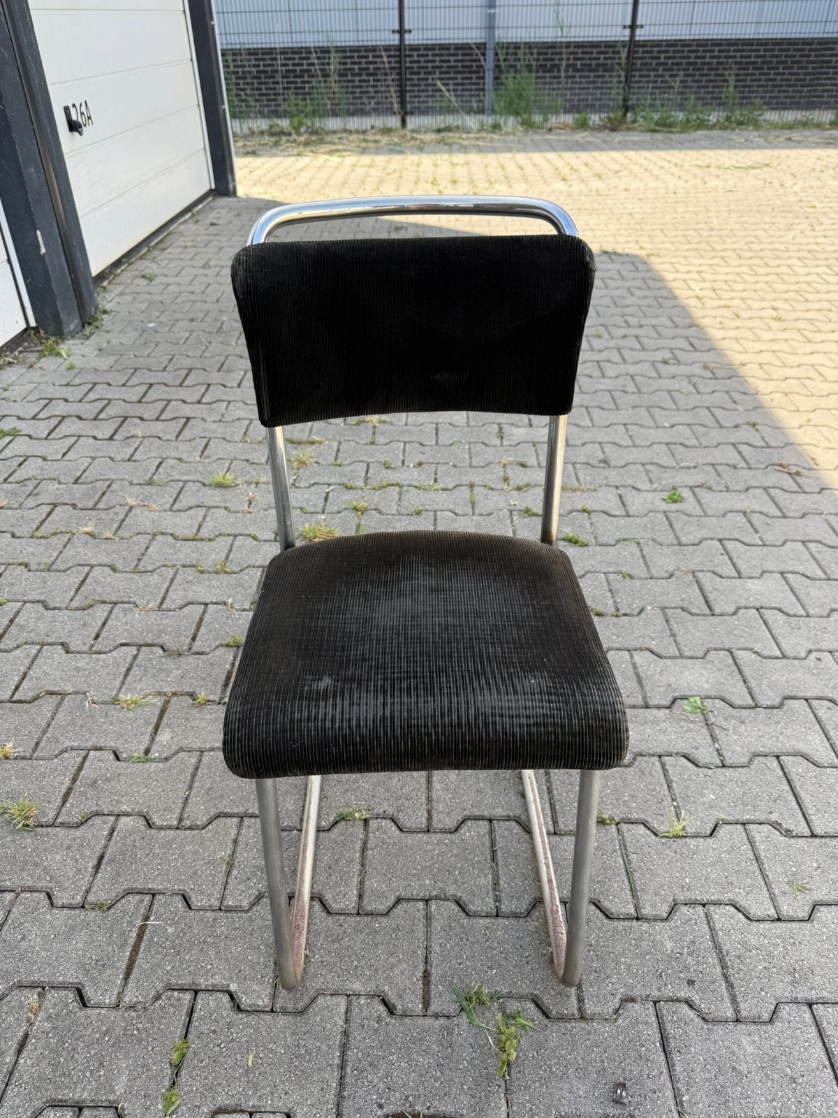 Vintage Gispen 101 Buisframe Stoel, Huis en Inrichting, Ophalen, Gebruikt, Eén