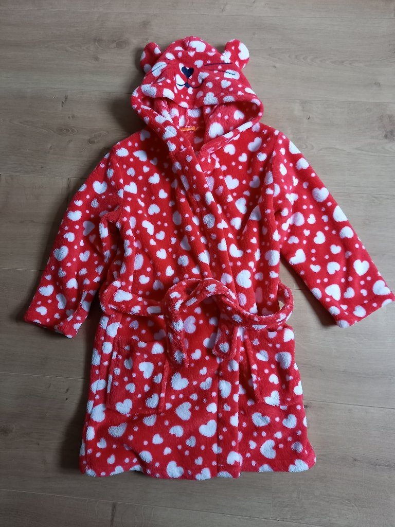 Kinderbadjas maat 110-116, Kinderen en Baby's, Overige typen, Jongen of Meisje, Ophalen of Verzenden, Zo goed als nieuw