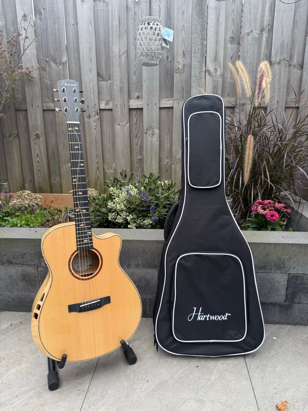 NIEUW Hartwood Sonata Westerngitaar met element en gigbag, Ophalen of Verzenden, Nieuw, Western- of Steelstringgitaar, Met (piezo-)element