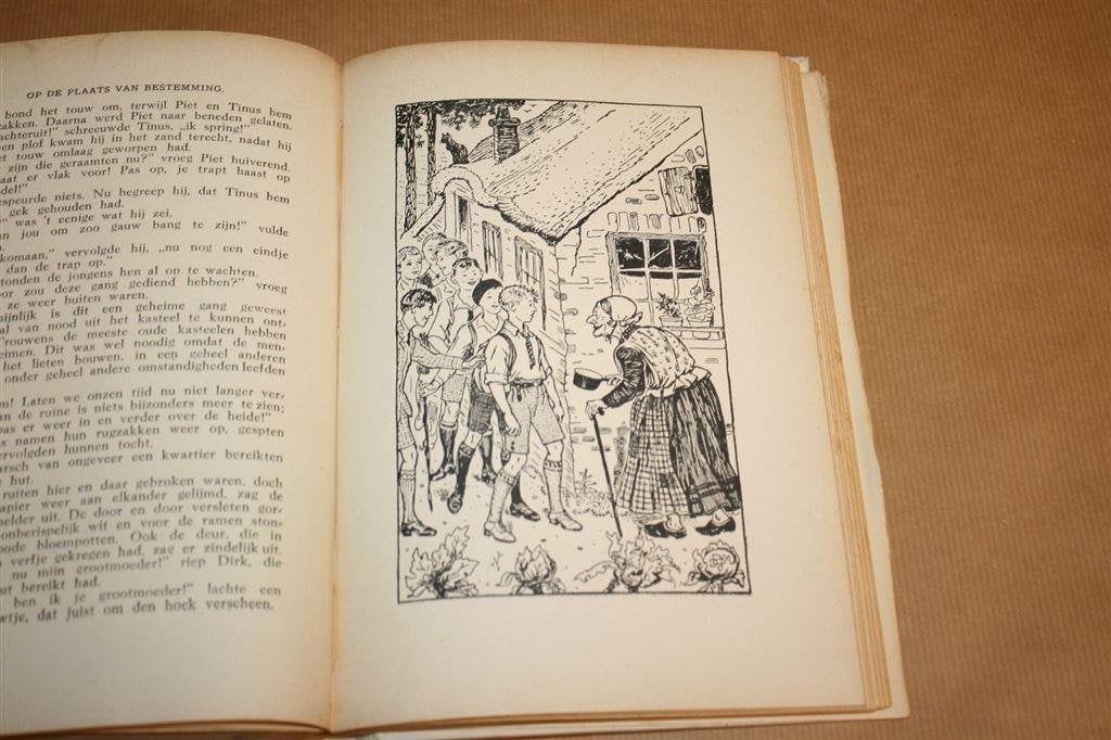 Fietsclub De Groote Beer. Abkoude. Uitg. Kluitman 1925., Boeken, Ophalen of Verzenden, Gelezen