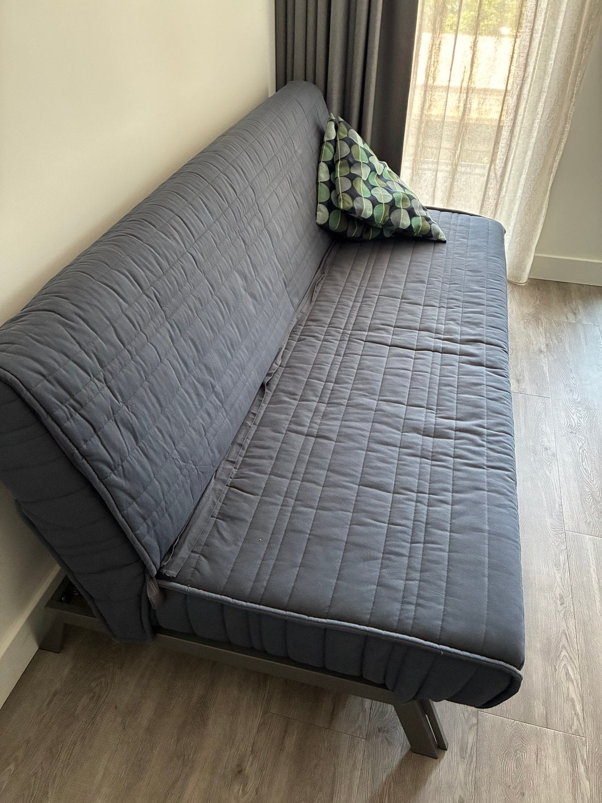 Slaapbank Karlaby Ikea, gebruikt GRATIS, Ophalen, Gebruikt, Tweepersoons, Overige maten