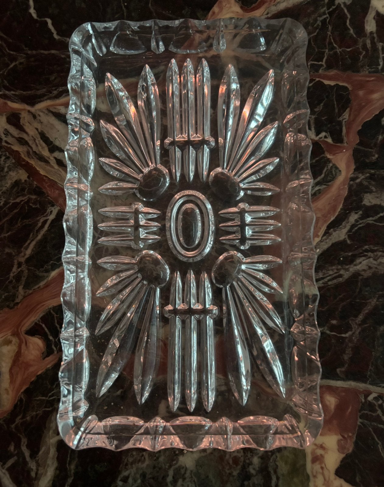 Schaal, Gebruikt, Ophalen of Verzenden, Overige stijlen, Glas