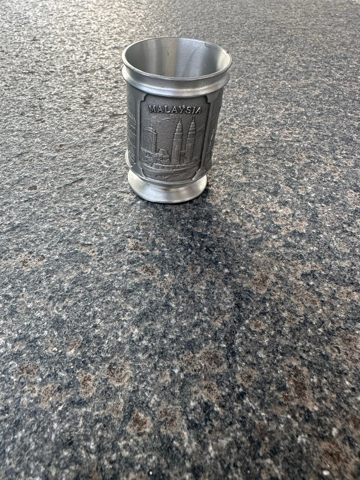 Vintage Selwin Pewter Malaysia Bekertje 97%, Ophalen of Verzenden