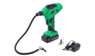 Accu compressor, NU € 29,99, 10 bar, 12 V, 1.3 Ah, Mobiel, 6 tot 10 bar, Nieuw, Ophalen of Verzenden