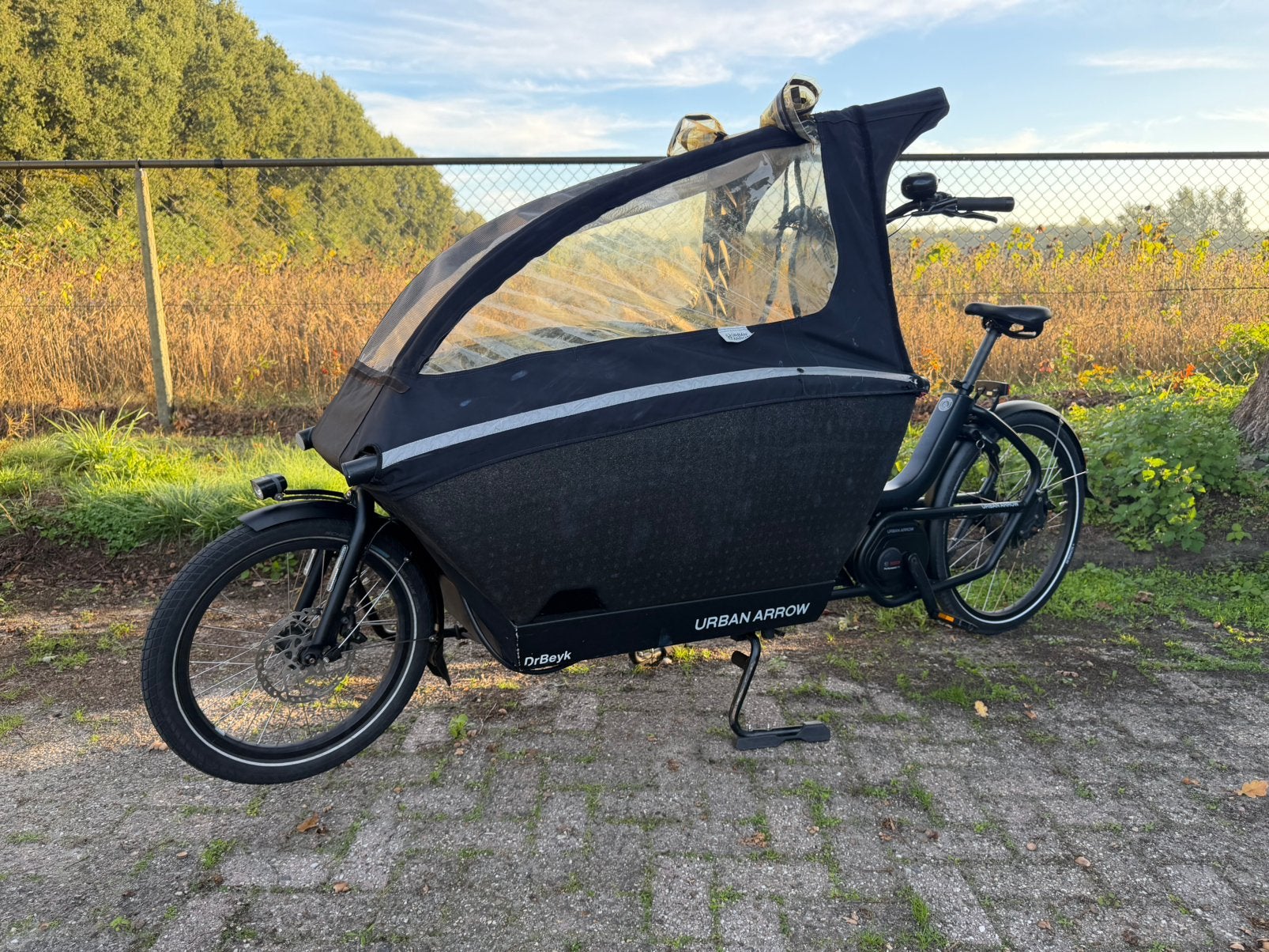 Urban Arrow Bakfiets Performance met Belt - 500WH - garantie, Gebruikt, 2 kinderen, Elektrisch, Nvt