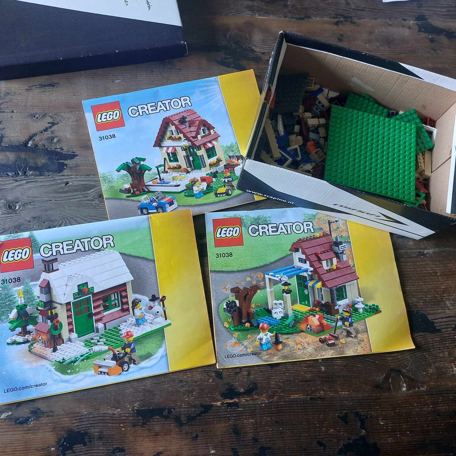 LEGO Creator 31038: Veranderlijk Seizoenshuisje, Ophalen of Verzenden, Gebruikt