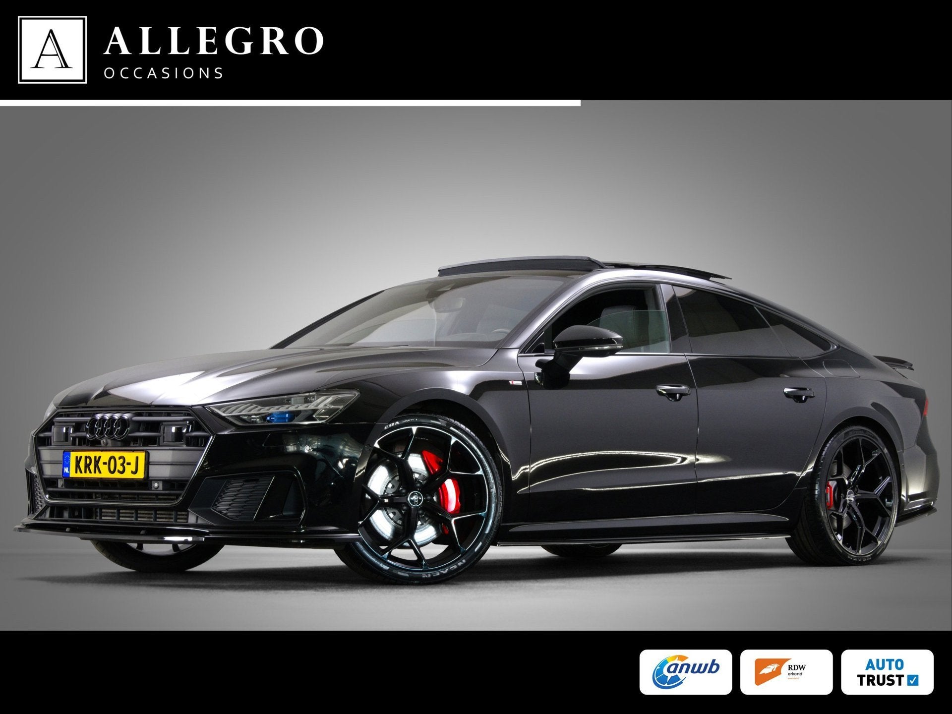 Audi A7 Sportback 50 TFSI e quattro Competition S-Line Editi, Auto's, 14 kWh, Gebruikt, 4 cilinders, 4 stoelen
