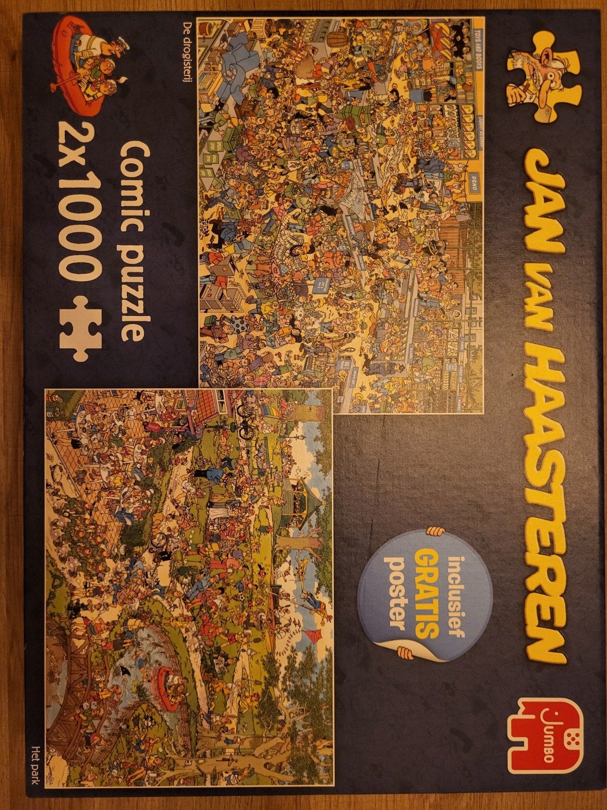 van Haasteren puzzels om te ruilen, Ophalen, 500 t/m 1500 stukjes, Zo goed als nieuw