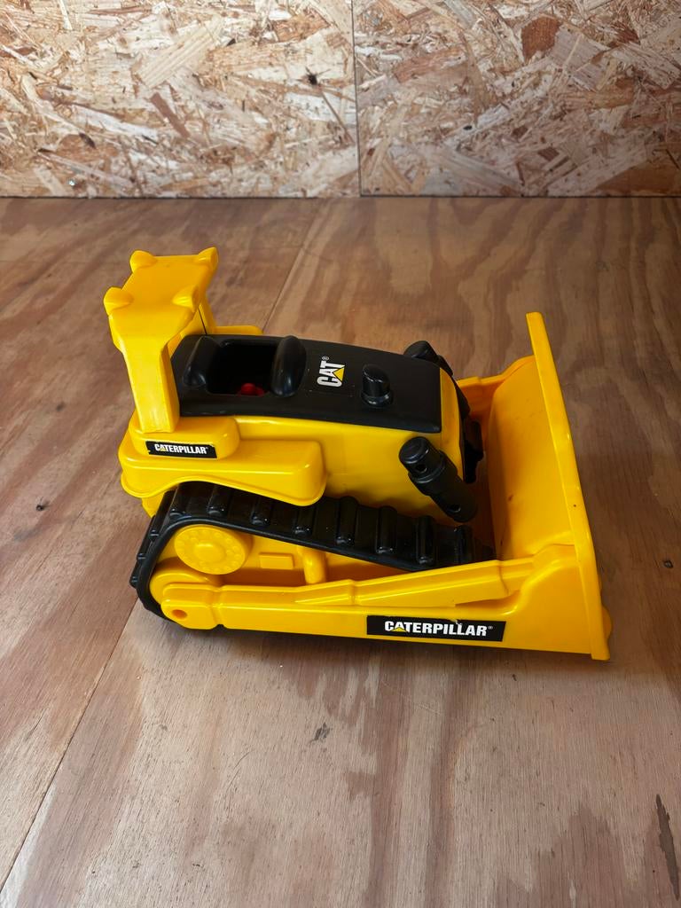 Caterpillar Bulldozer Speelgoed - Geel, Ophalen of Verzenden, Gebruikt