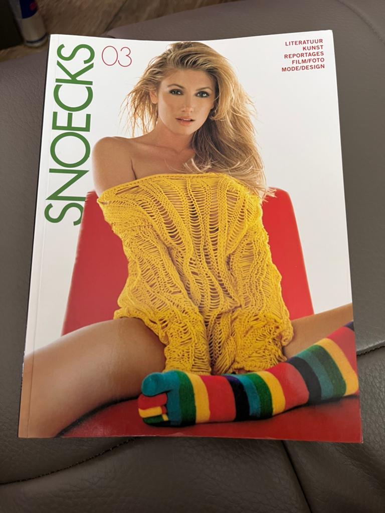 Snoecks 03 /2003 Pamela Anderson Naomi campbell, Ophalen of Verzenden, Gelezen, Mode algemeen