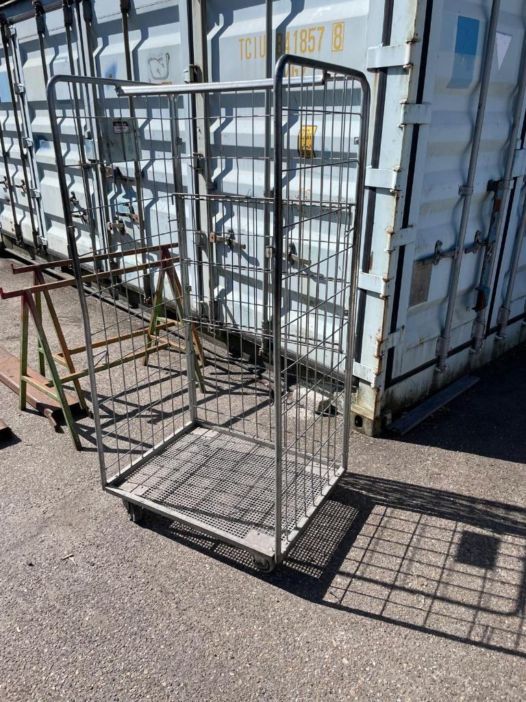 Rolcontainer, 100 liter of meer, Ophalen of Verzenden, Gebruikt, Transportkar