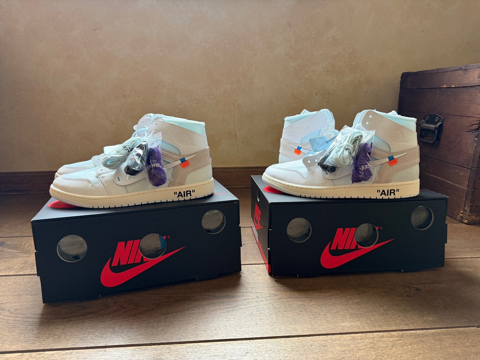 Jordan 1 high VAA alaska eu46, Sieraden, Tassen en Uiterlijk, Ophalen of Verzenden, Zo goed als nieuw, Overige materialen