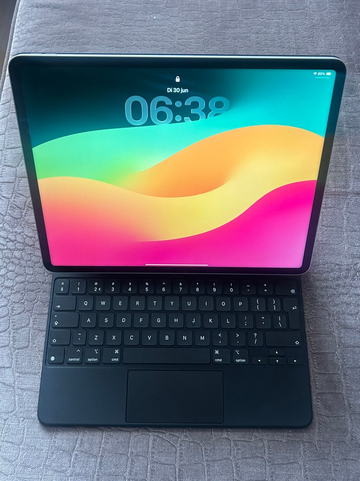 Ipad pro 12.9 inch, 5th gen,wifi 128gb + magic keyboard, Computers en Software, Apple iPads, Ophalen, Apple iPad, 12 inch, Zo goed als nieuw