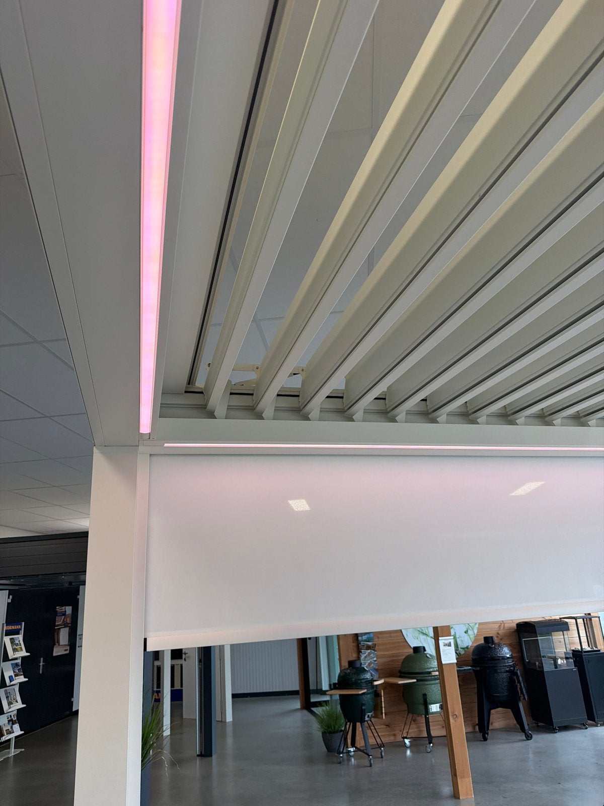 Weinor Lamellendak Artares 3500x3500 met screen en heater, Ophalen, Nieuw, Veranda