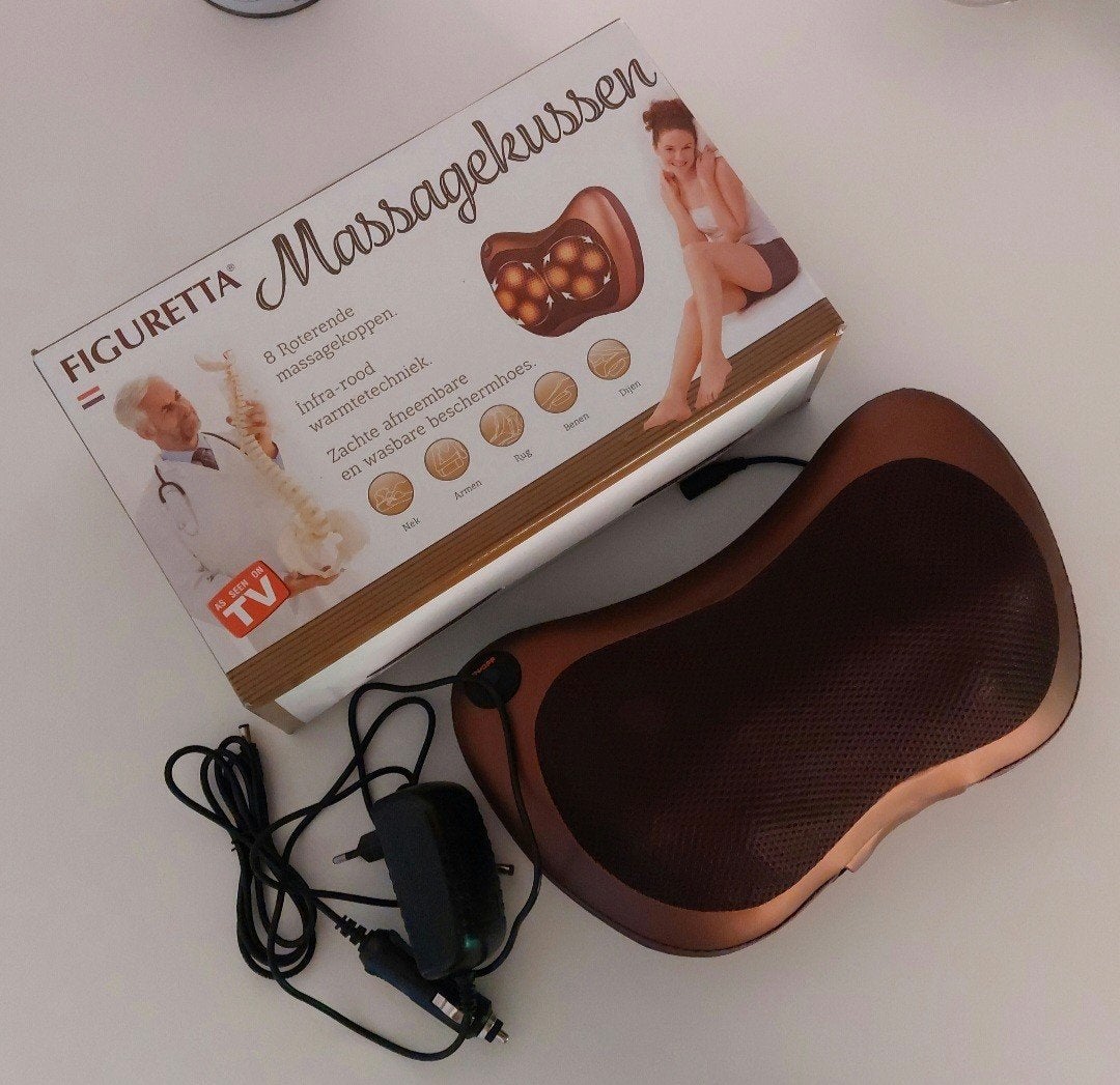 Massagekussen -
8 Roterende massagekoppen voor
20,00, Ophalen of Verzenden, Zo goed als nieuw