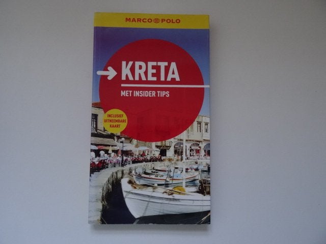 Kreta; marco polo reisgids , met de wegenkaart, Europa, Ophalen of Verzenden, Zo goed als nieuw, Reisgids of -boek