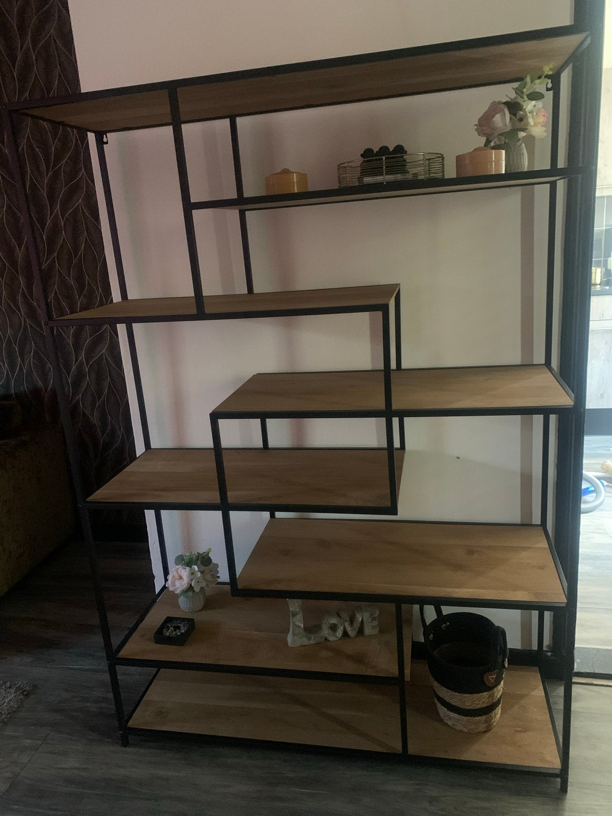 Mooie vakkenkast 120 breed en 170 hoog, Ophalen, Met plank(en), Chic style, 100 tot 150 cm