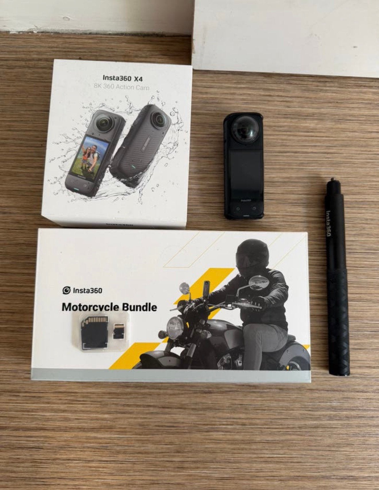 Insta360 X4 + Motor Bundle + Garantie + 1TB SSD, Ophalen, Zo goed als nieuw, Overige merken