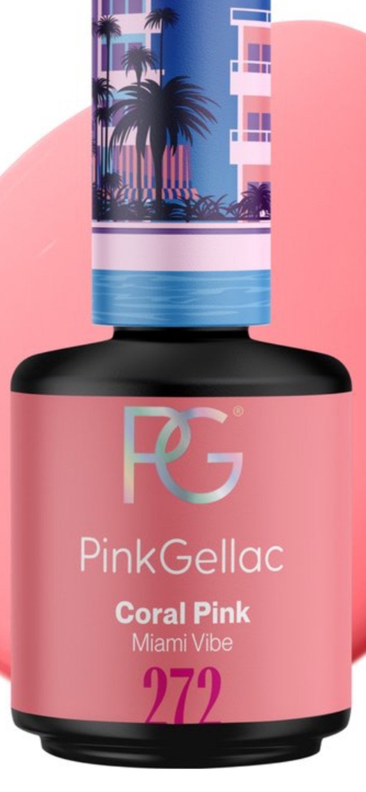 Gezocht Pink Gellac Coral Pink 272, Verzenden, Zo goed als nieuw, Gehele gezicht