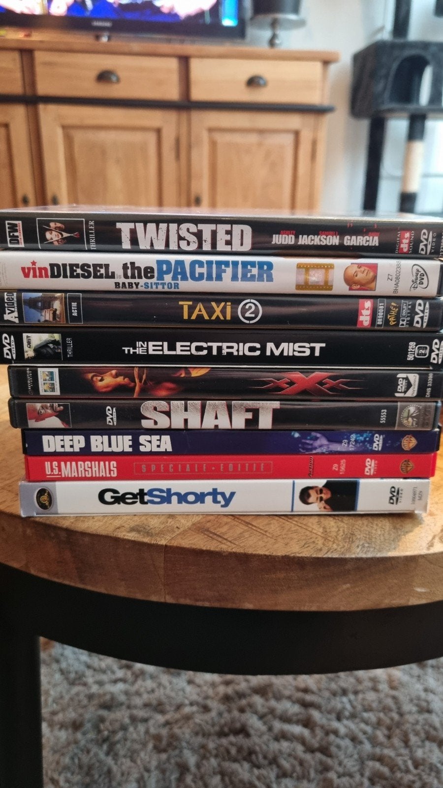 Diverse DVD films - Actie, Thriller, Komedie - 1 euro p/st, Ophalen of Verzenden