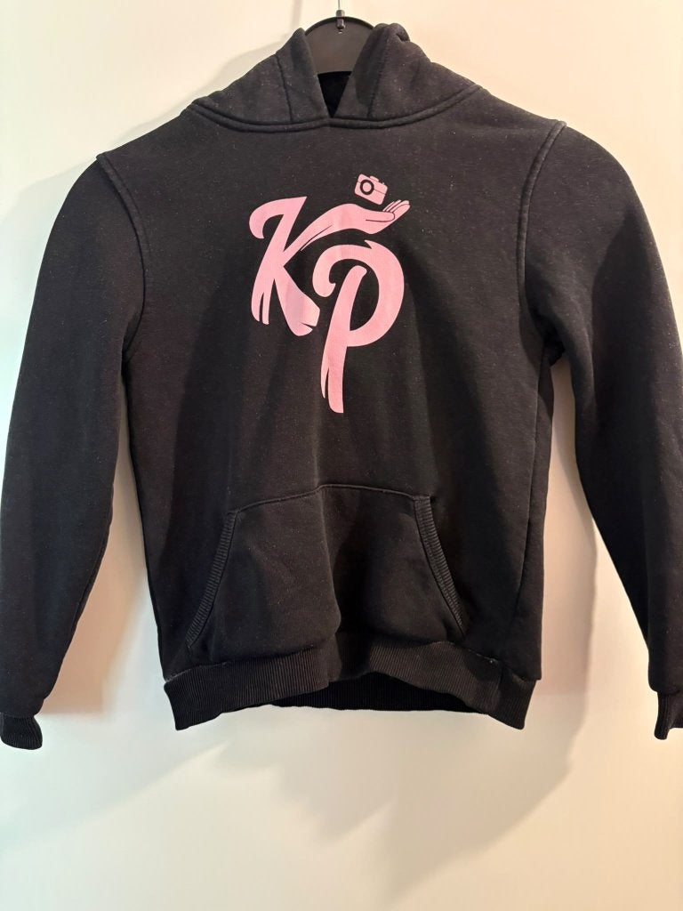 Knolpower Hoodie Zwart - Maat 134/140, Ophalen of Verzenden, Gebruikt, Maat 134