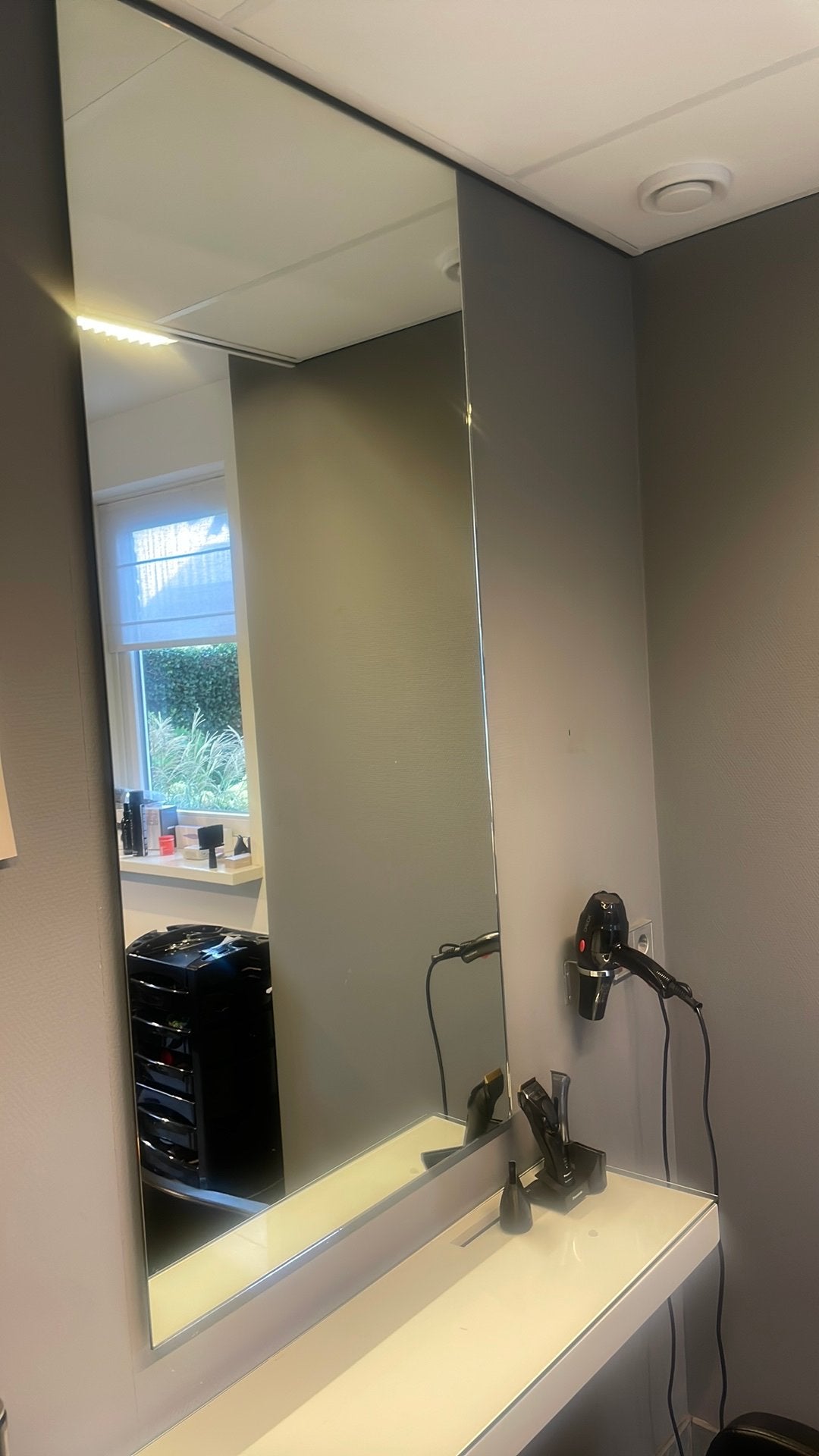 2 spiegels 70 cm breed en 150cm lang, Huis en Inrichting, Ophalen, Zo goed als nieuw, Minder dan 100 cm, Rechthoekig