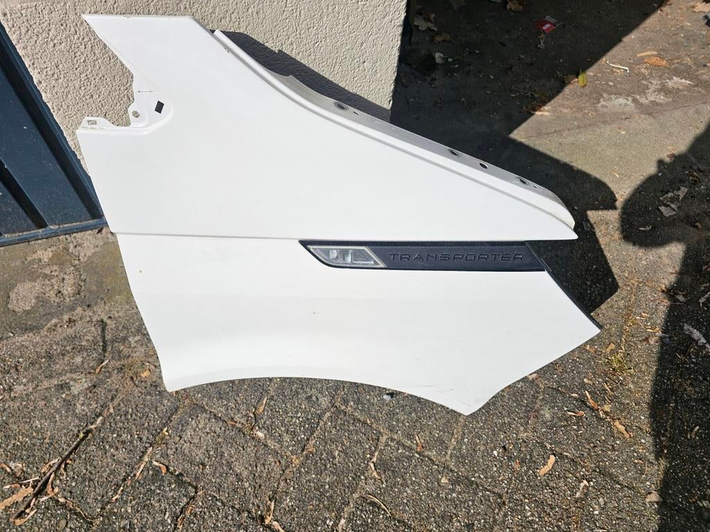 Volkswagen transporter t6.1 zijspatbord rechts, Ophalen of Verzenden, Rechts, Volkswagen, Bumper