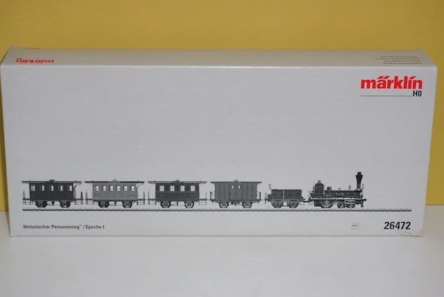 Märklin 26472 Historischer Personenzug  Schweizer-Nord-Bahn, Wisselstroom, Treinset, Nieuw, Ophalen of Verzenden