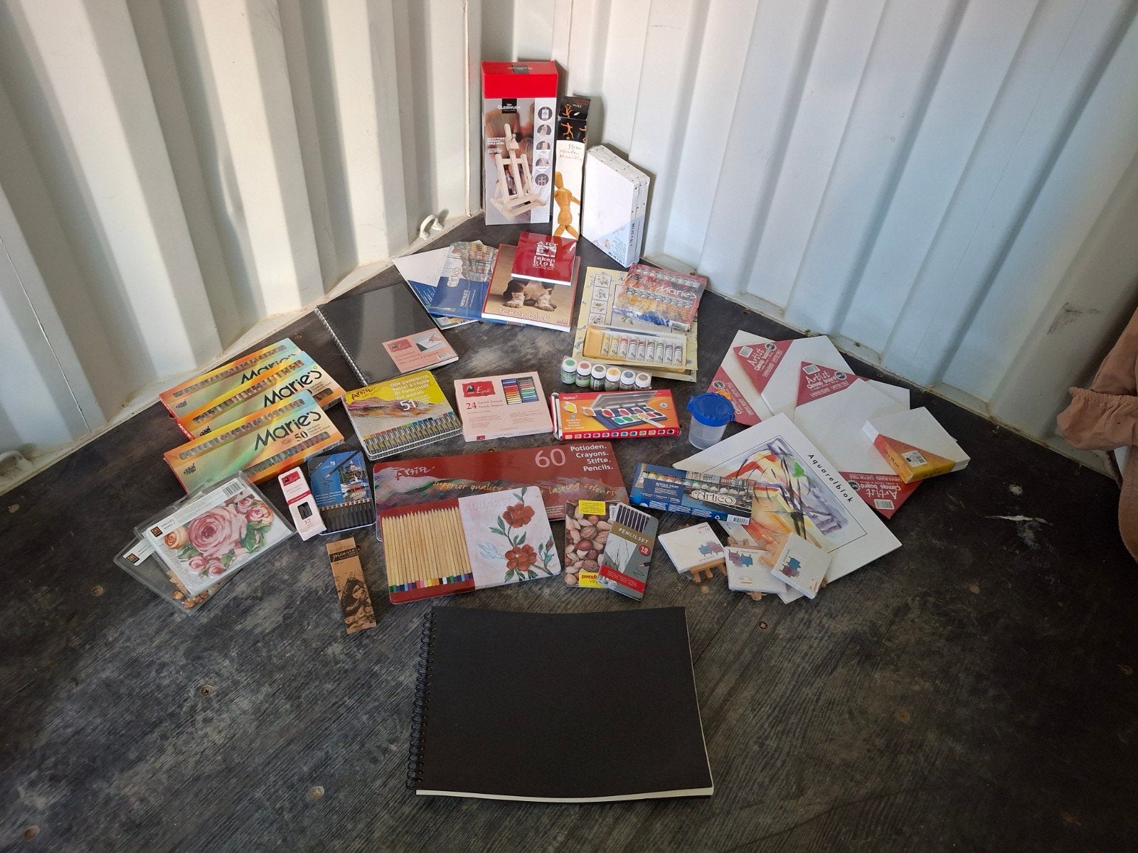 SUPER groot pakket voor schilderen en tekenen, Ophalen of Verzenden, Nieuw