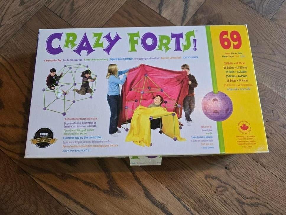 Crazy Forts! Bouw je eigen fort, Ophalen of Verzenden, Gebruikt, Bouwen