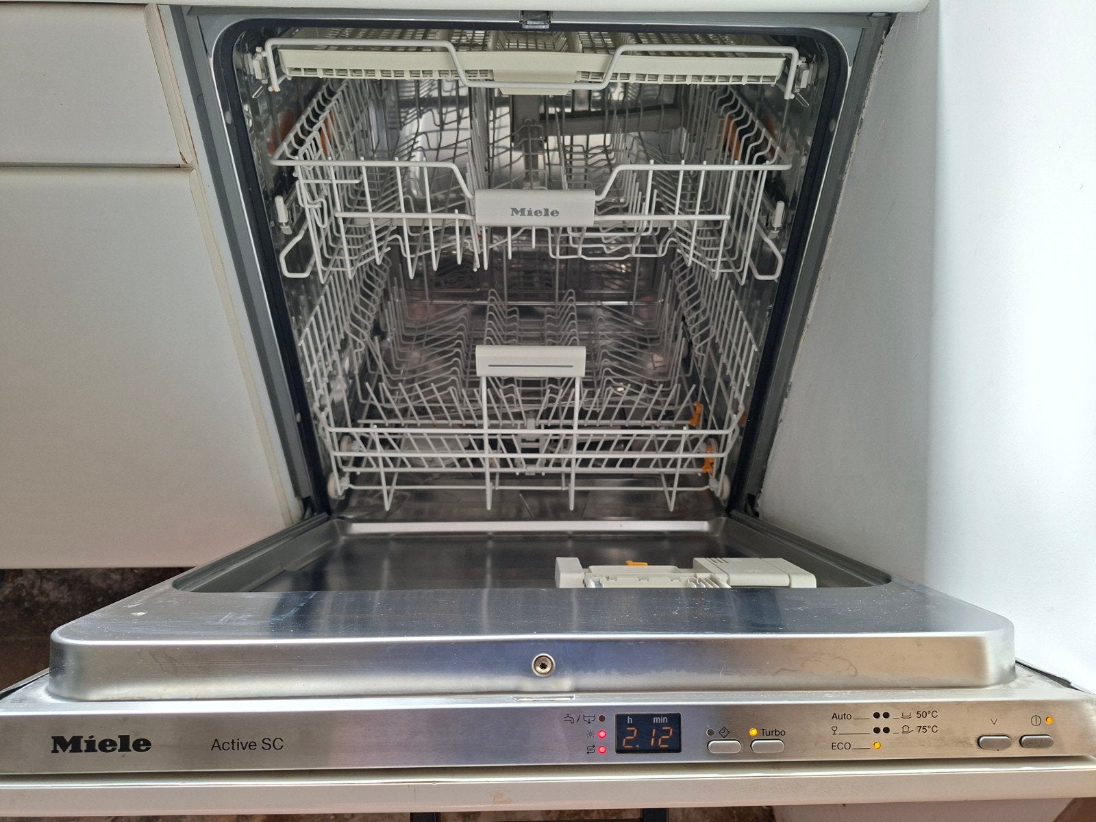 Miele inbouwvaatwasser Active SC, Ophalen, Gebruikt, Minder dan 85 cm, Inbouw