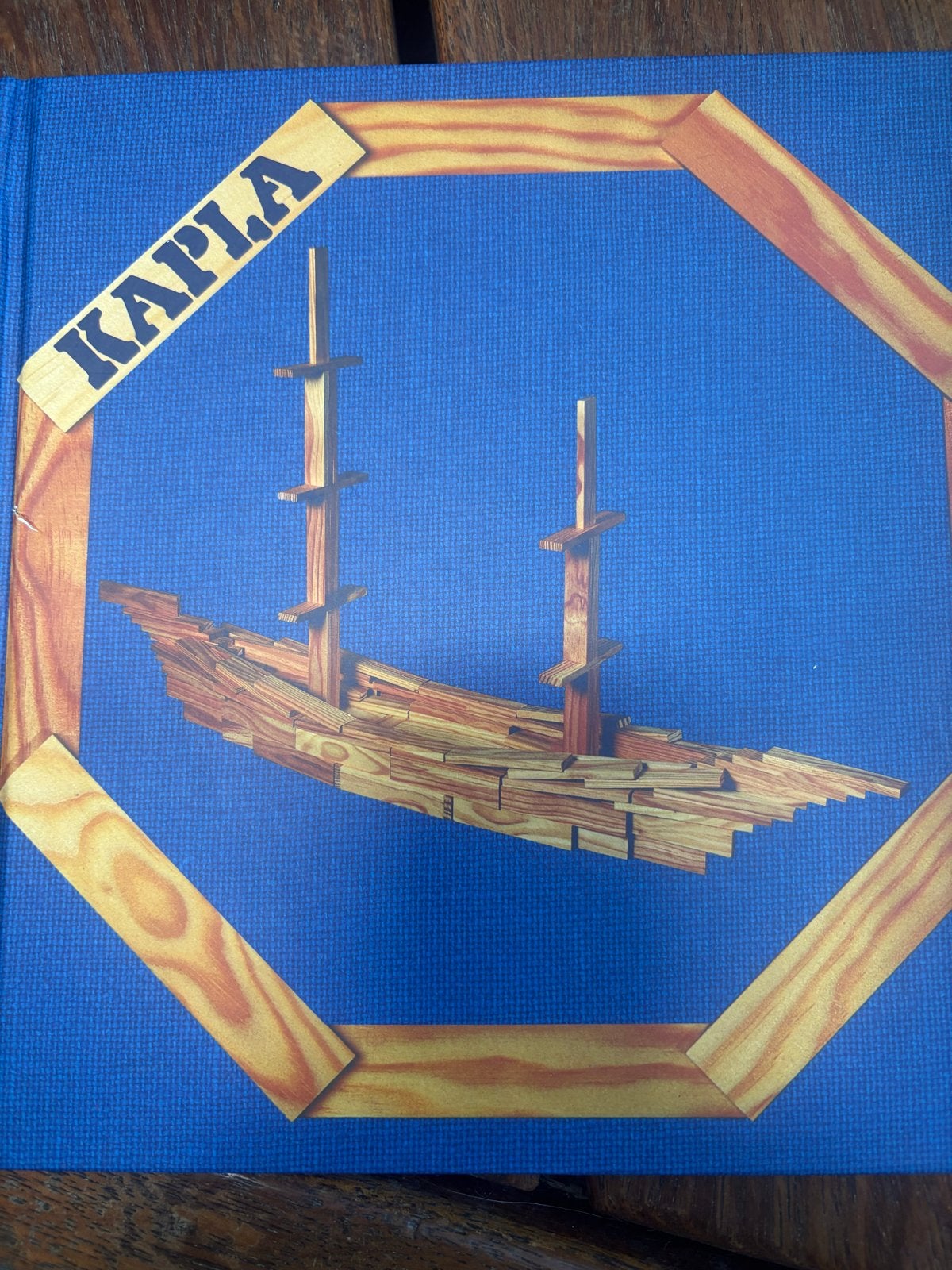 Kapla bouwboek met voorbeelden van constructies, Ophalen of Verzenden, Gebruikt, Overige merken