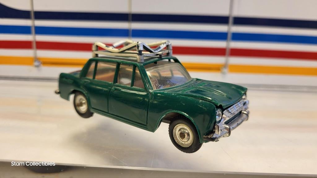 Minialuxe Simca 1300 Weekend Dark Green Made in France, Hobby en Vrije tijd, Modelauto's | 1:43, Overige merken, Gebruikt, Auto